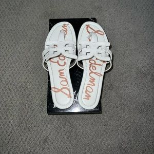 Sam Edelman White Sandals
